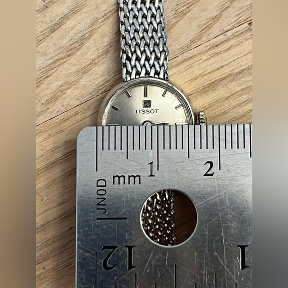 Tissot Ladies Vintage Mechanical Watch Gold Filled Bracelet Gold Plated Bezel - Picture 13 of 14